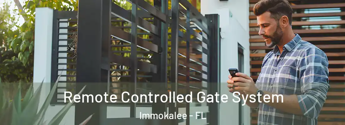  Remote Controlled Gate System Immokalee - FL